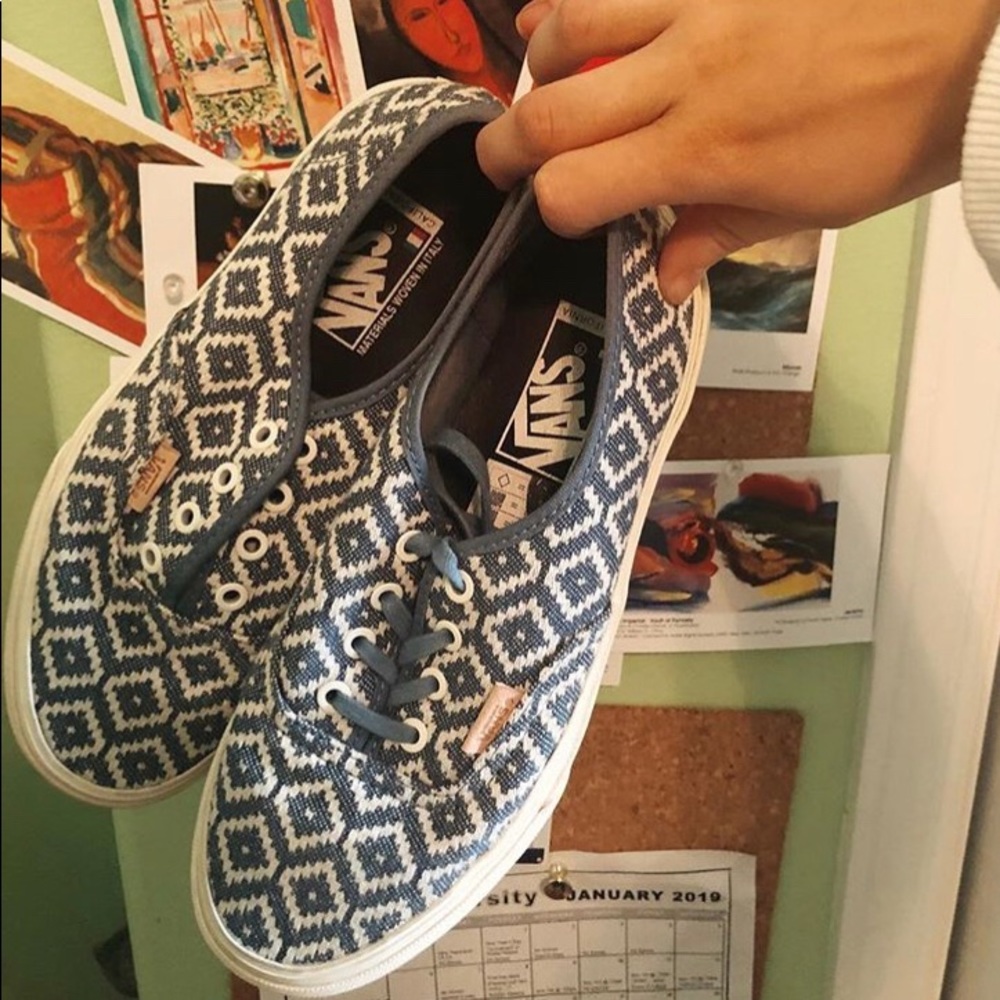 Patterned Vans